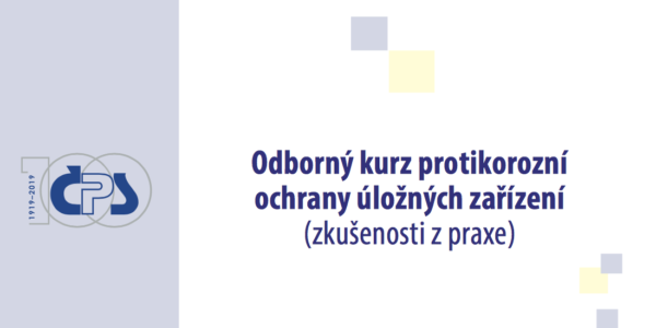 Pozvánka na kurz protikorozní ochrany úložných zařízení 2019