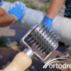 Perforační váleček, nezbytná pomůcka pro perforaci kompresní fólie, OrtoGuard HDD